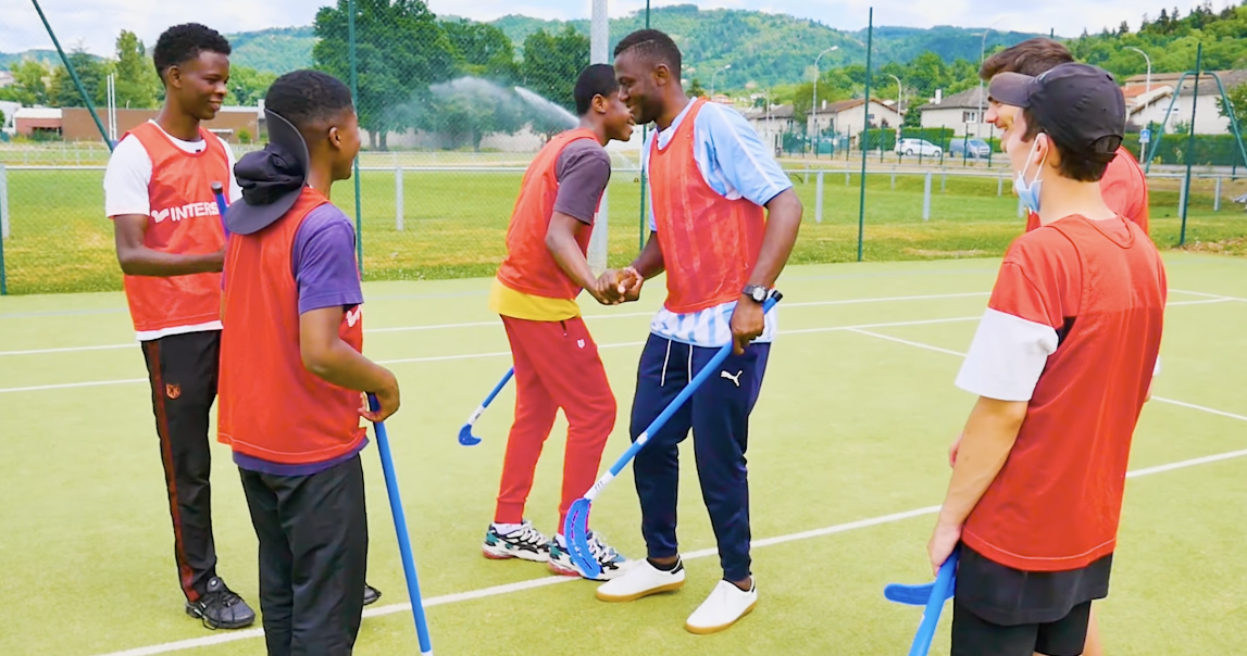 Match de hockey sur gazon - eurolympiades 2022